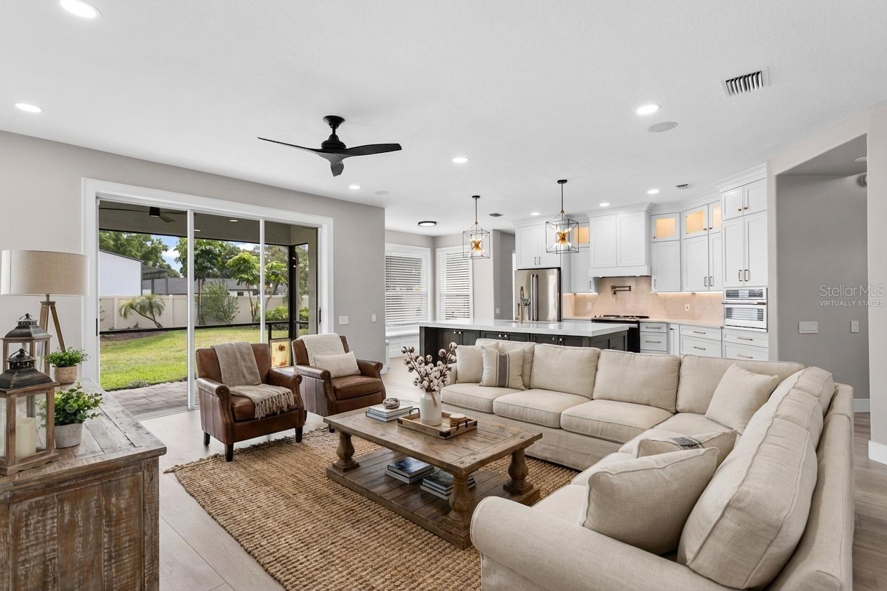 Living Room-Virtually Staged