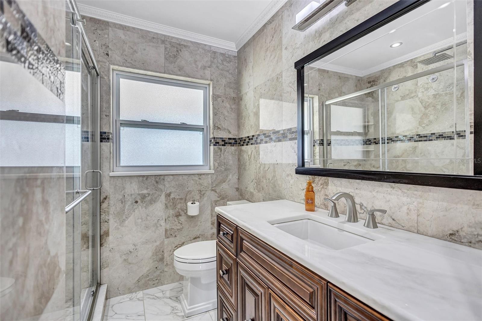 Beautifully renovated bathroom