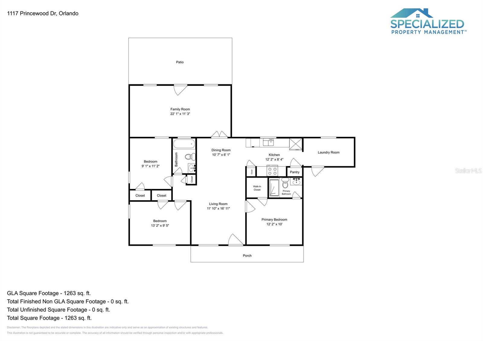 1117 PRINCEWOOD DR, ORLANDO, FL, 32810