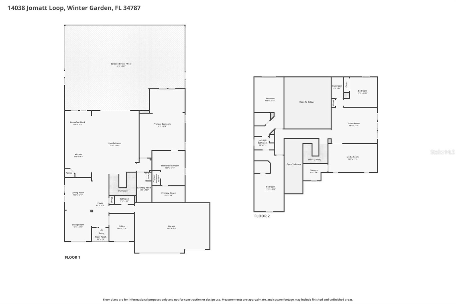 14038 JOMATT LOOP, WINTER GARDEN, FL, 34787