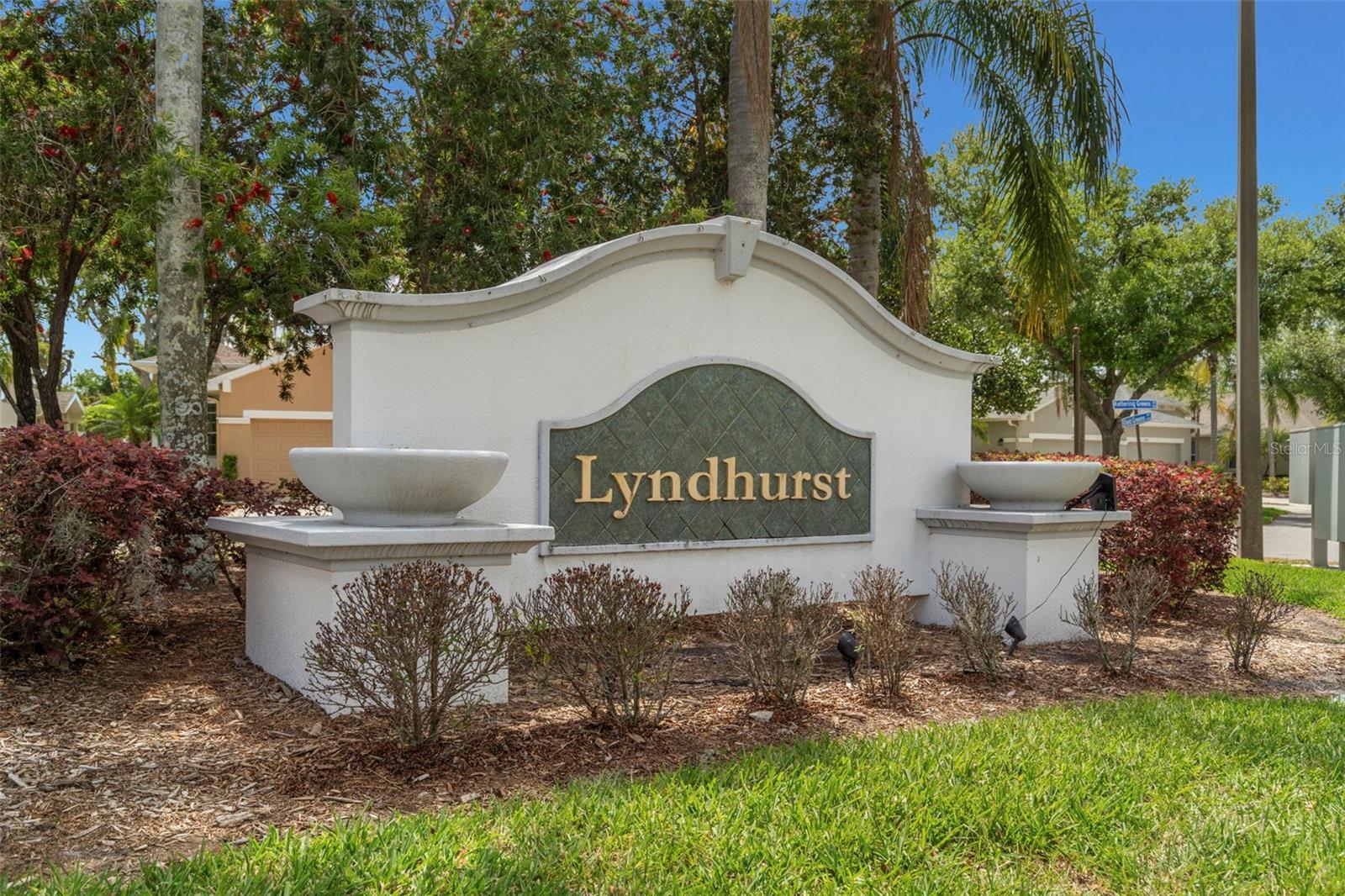Lyndhurst Community Sign