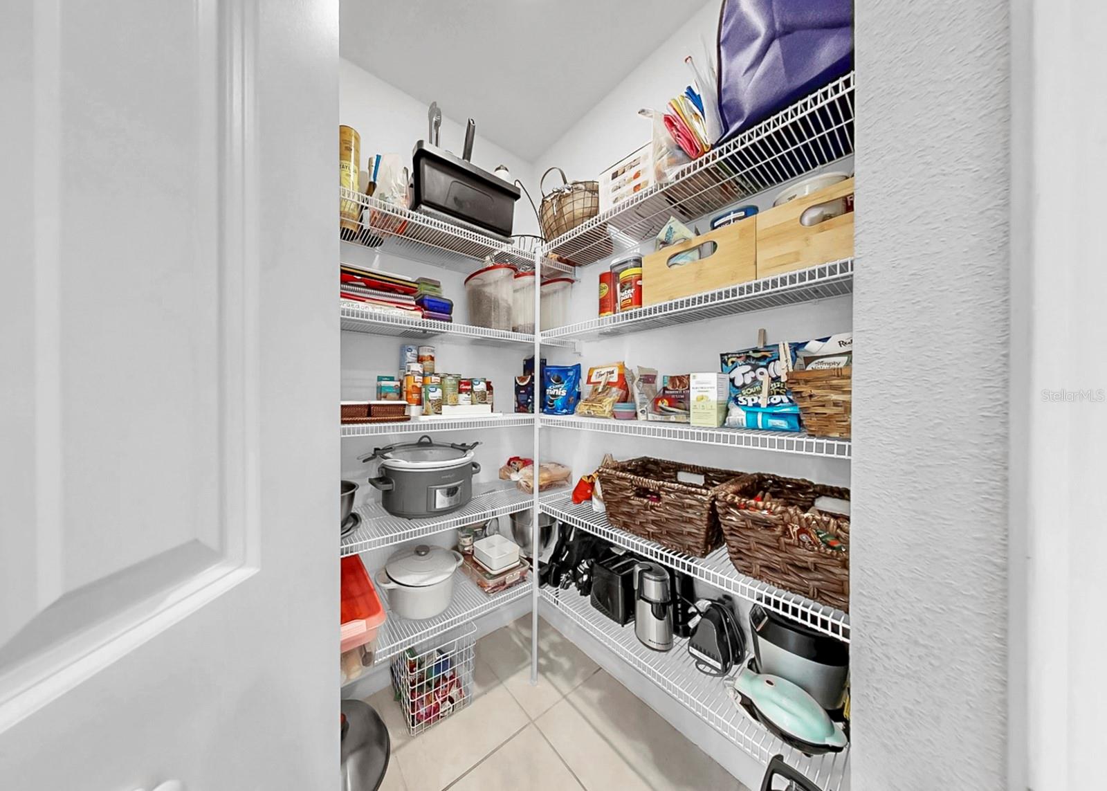 Massive Walk-in Pantry