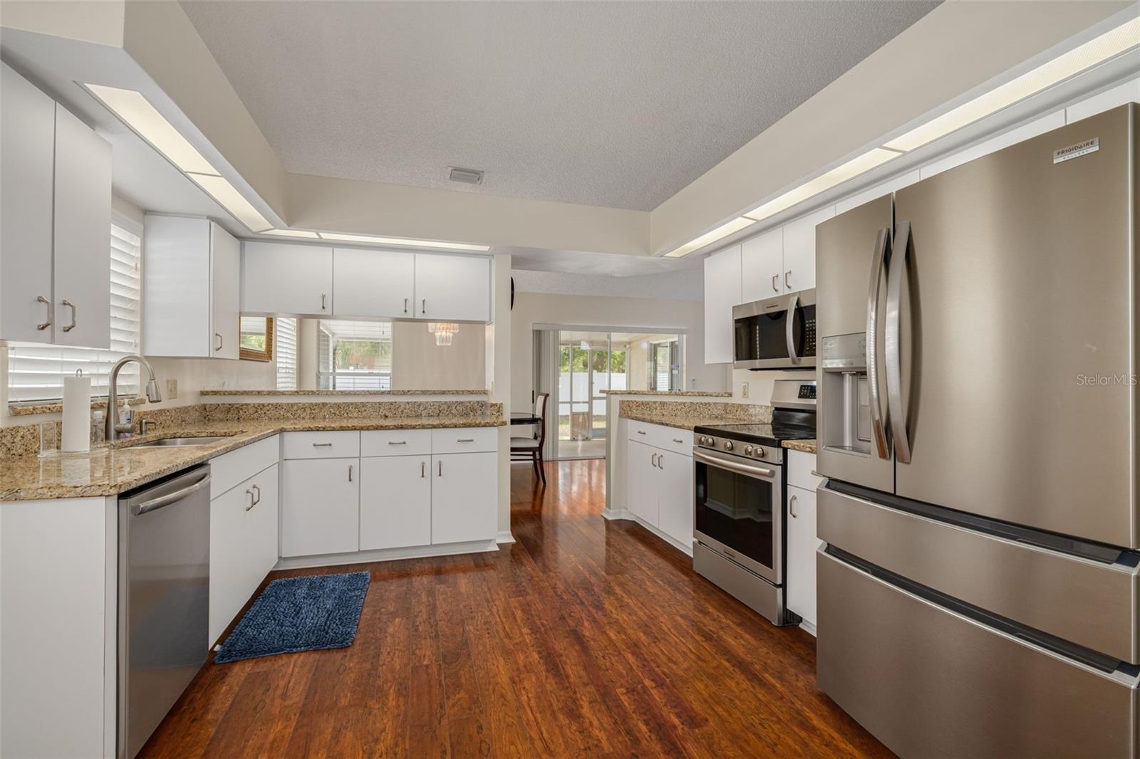 Kitchen with new appliances