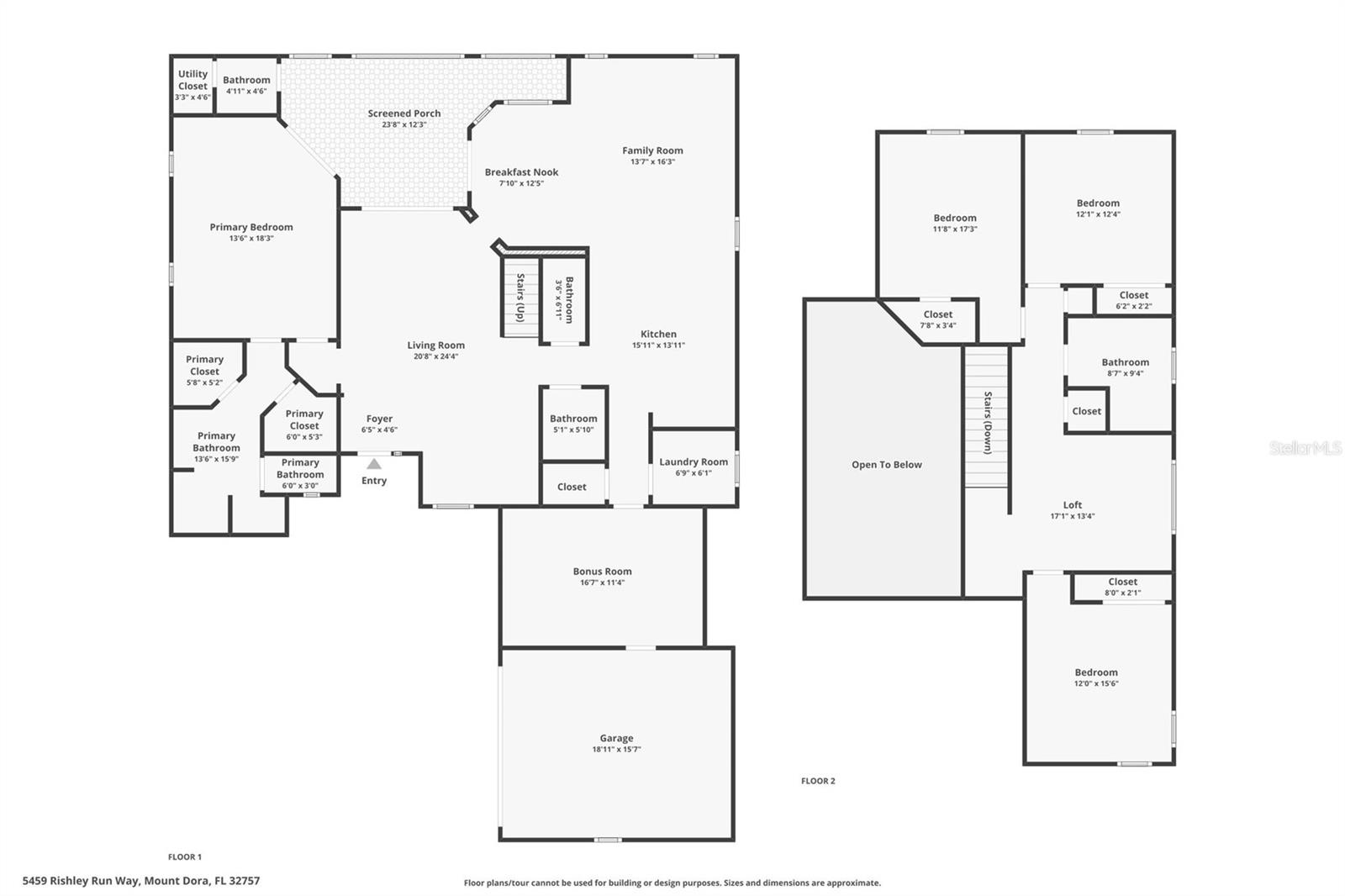5459 RISHLEY RUN WAY, MOUNT DORA, FL, 32757