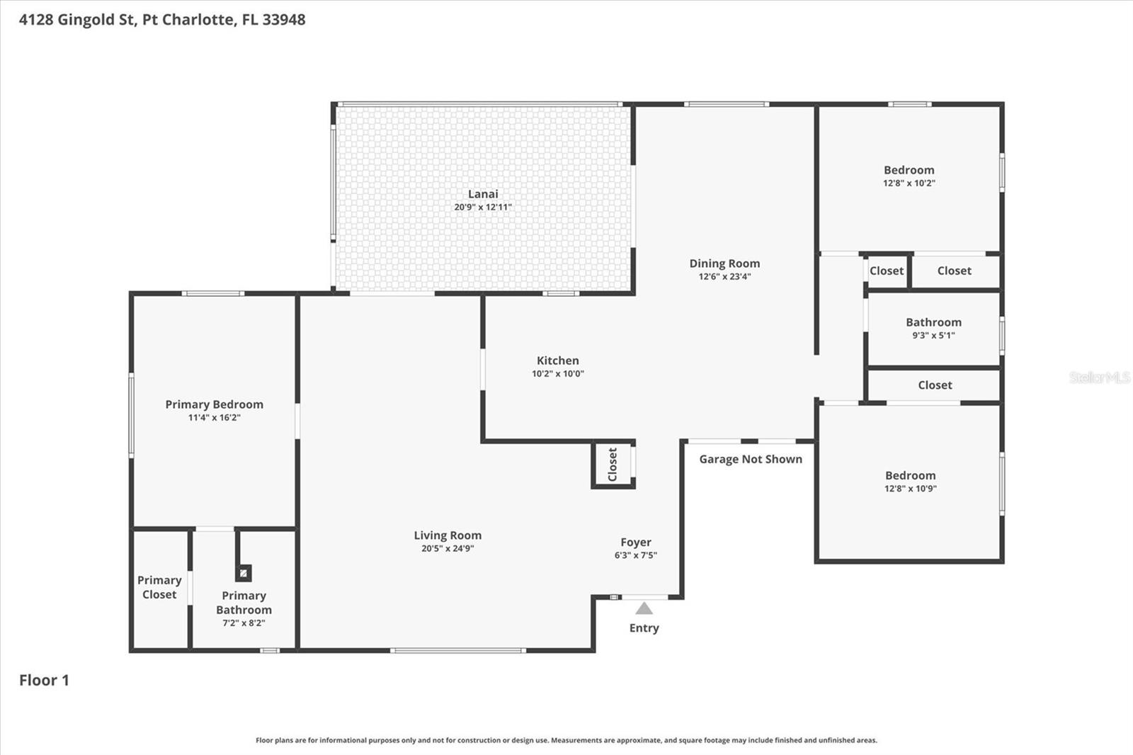 4128 GINGOLD ST, PORT CHARLOTTE, FL, 33948