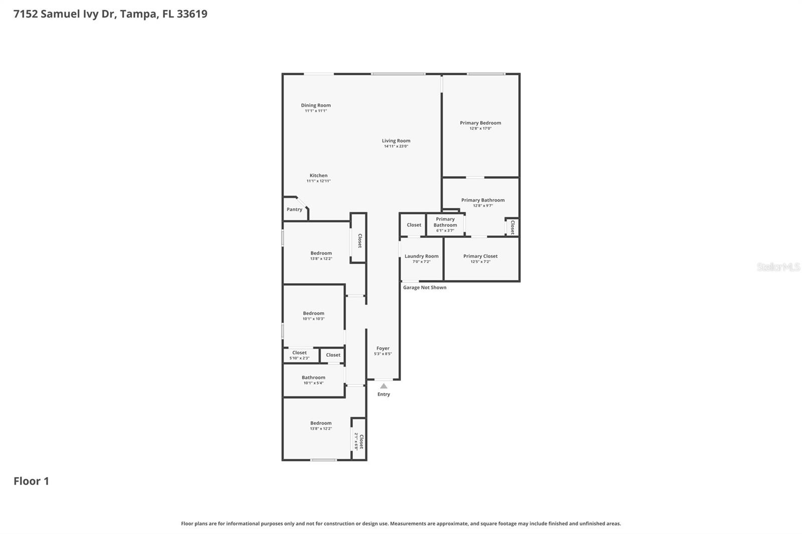 7152 SAMUEL IVY DR, TAMPA, FL, 33619