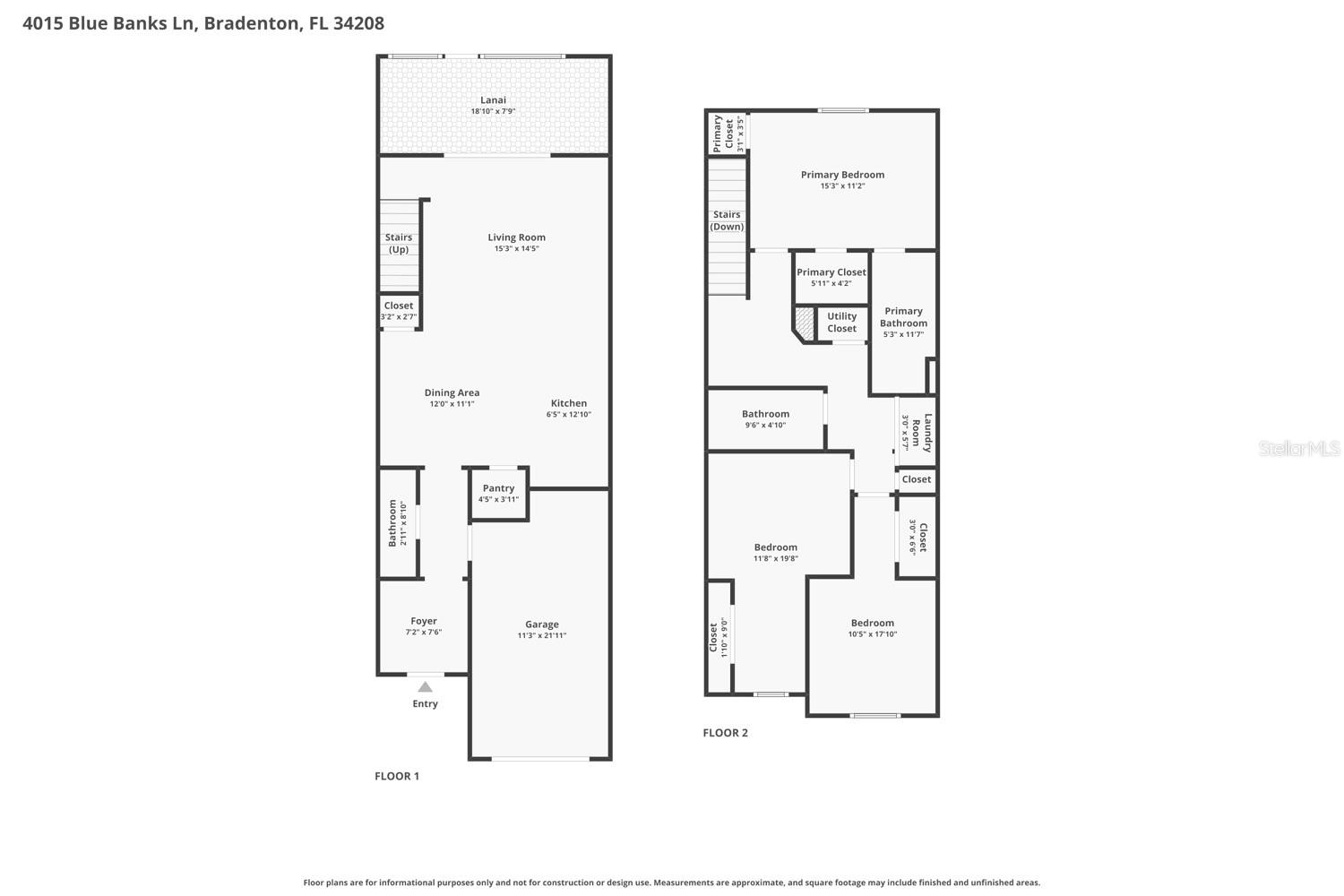 4015 BLUE BANKS LN, BRADENTON, FL, 34208