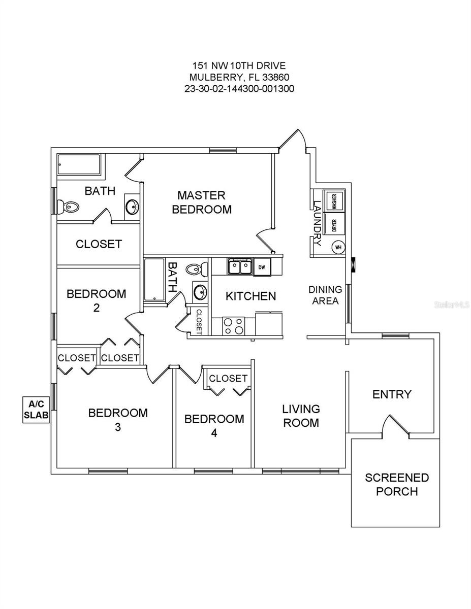 151 NW 10TH DR, MULBERRY, FL, 33860