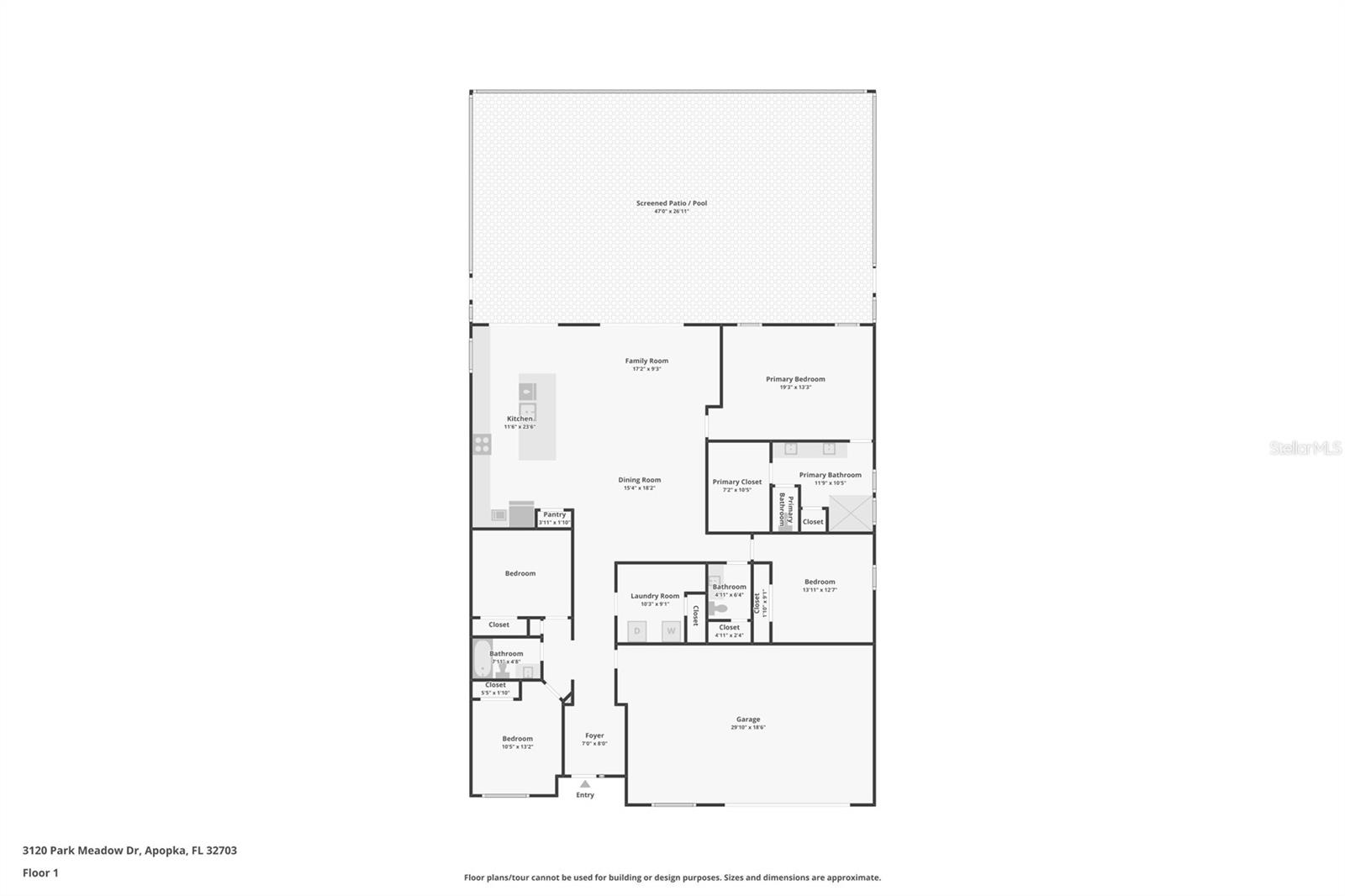 3120 PARK MEADOW DR, APOPKA, FL, 32703