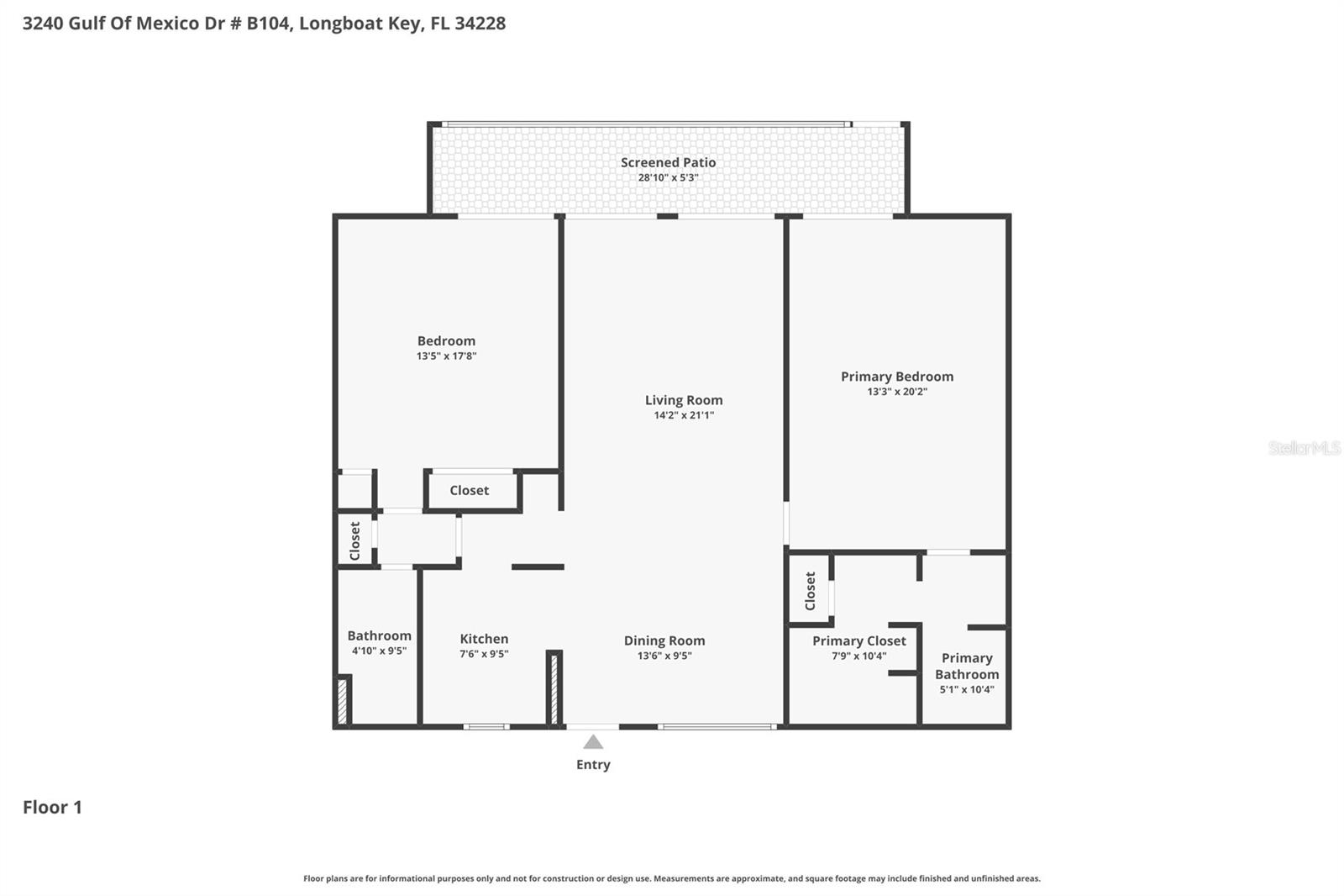 3240 GULF OF MEXICO DR #B104, LONGBOAT KEY, FL, 34228