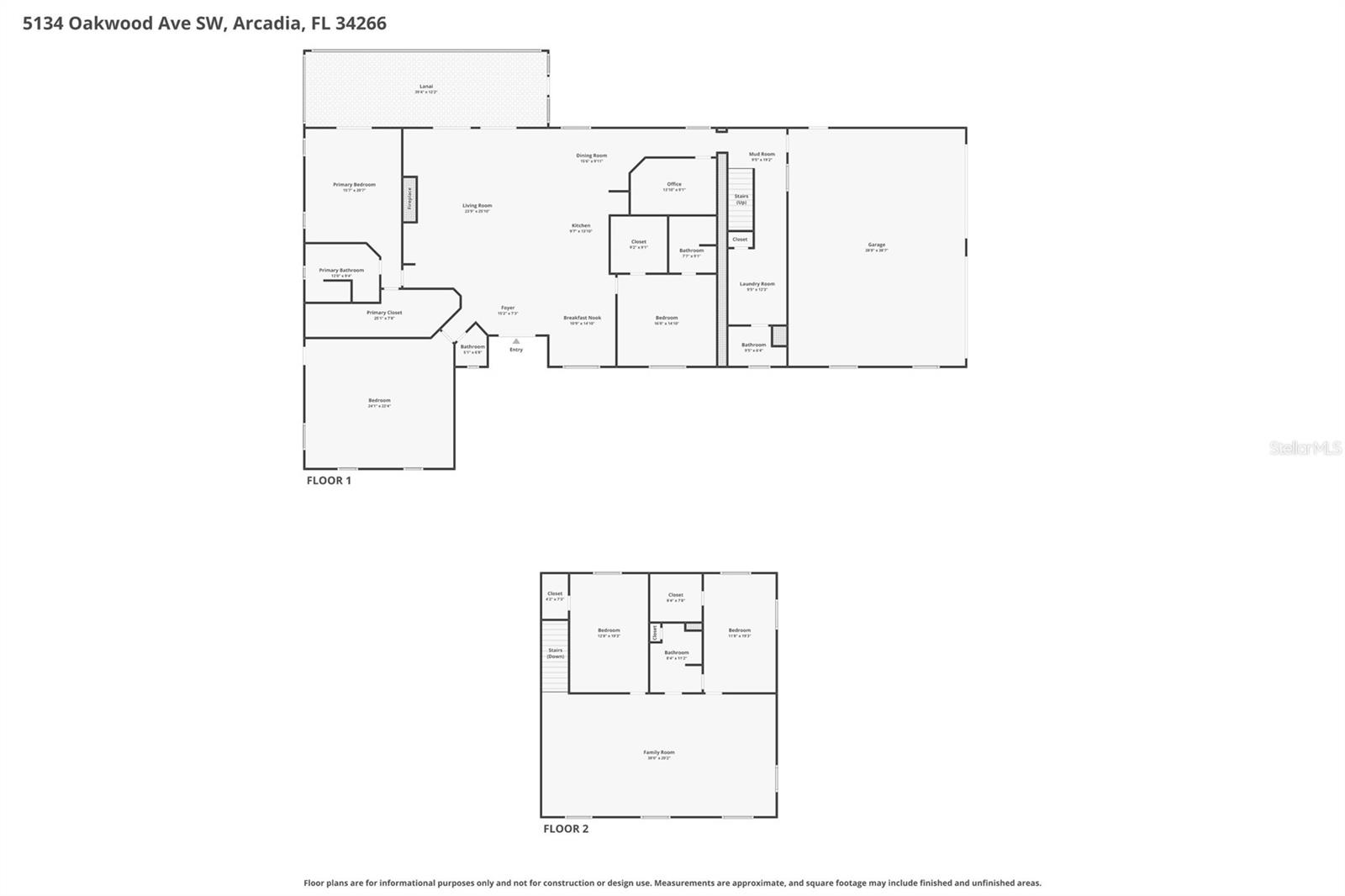 5134 SW OAKWOOD AVE, ARCADIA, FL, 34269