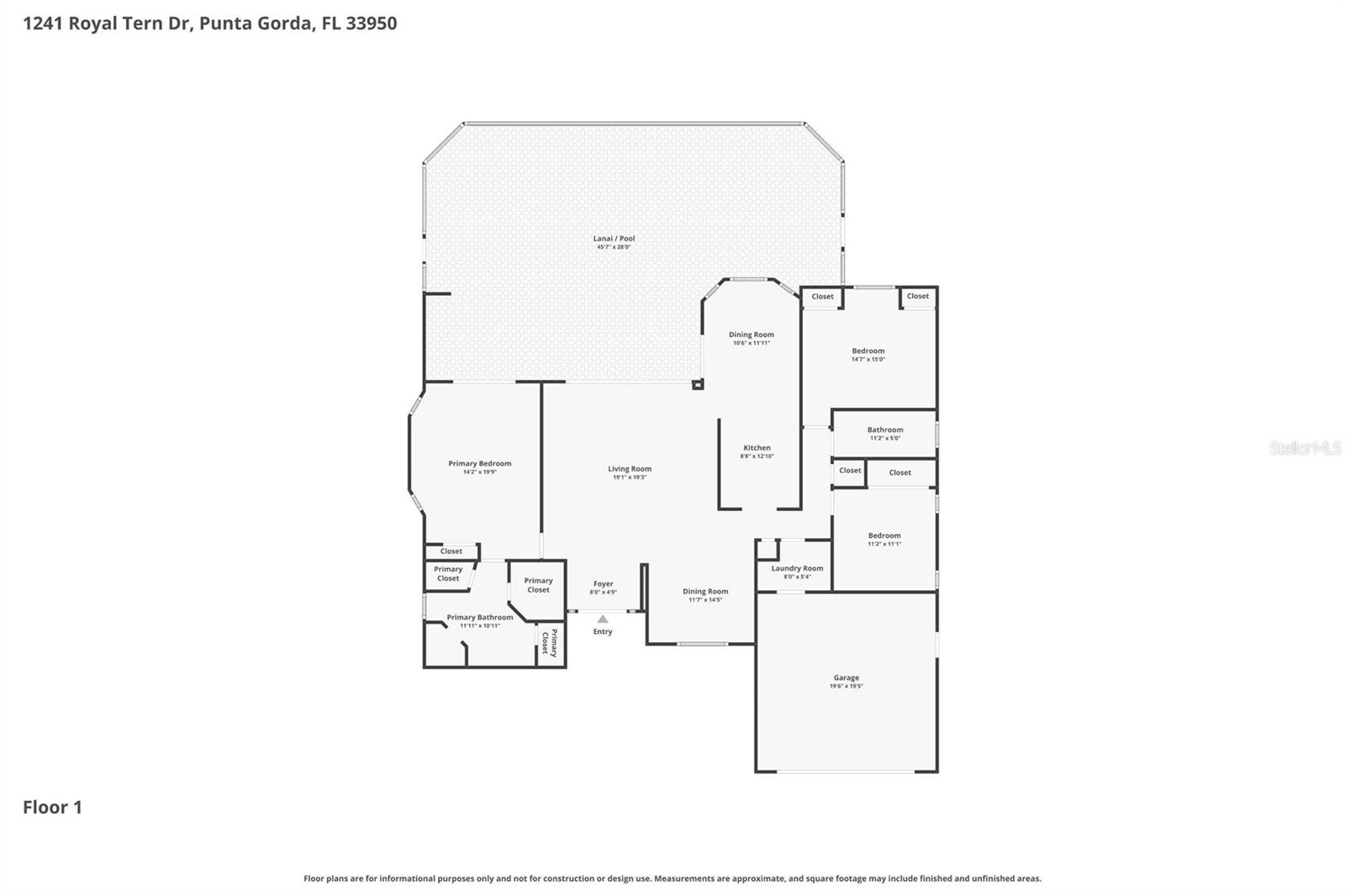 1241 ROYAL TERN DR, PUNTA GORDA, FL, 33950