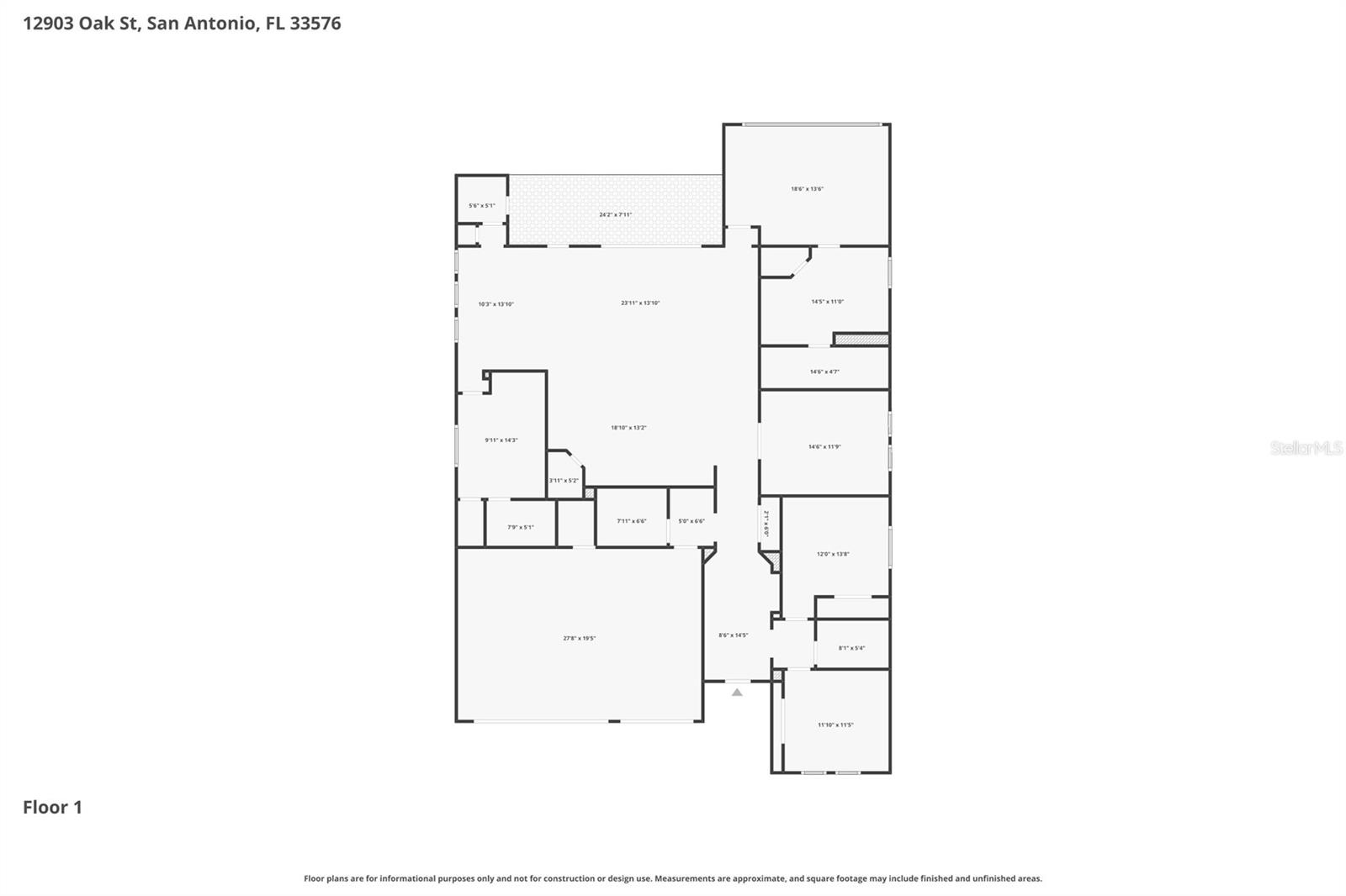 12903 OAK ST, SAN ANTONIO, FL, 33576