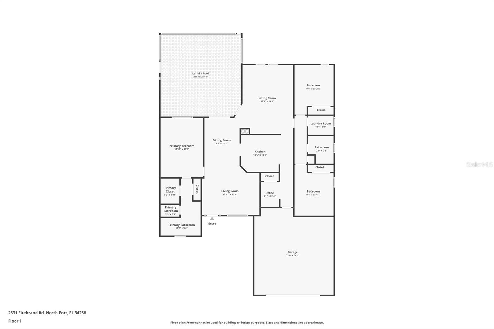 2531 FIREBRAND RD, NORTH PORT, FL, 34288