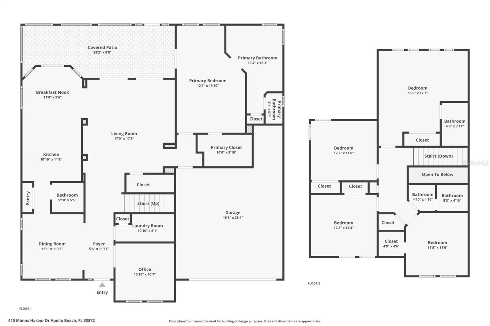 410 MANNS HARBOR DR, APOLLO BEACH, FL, 33572