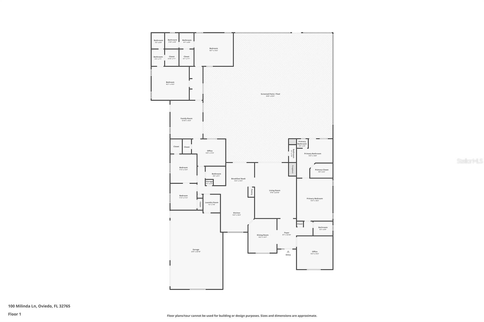 100 MILINDA LN, OVIEDO, FL, 32765