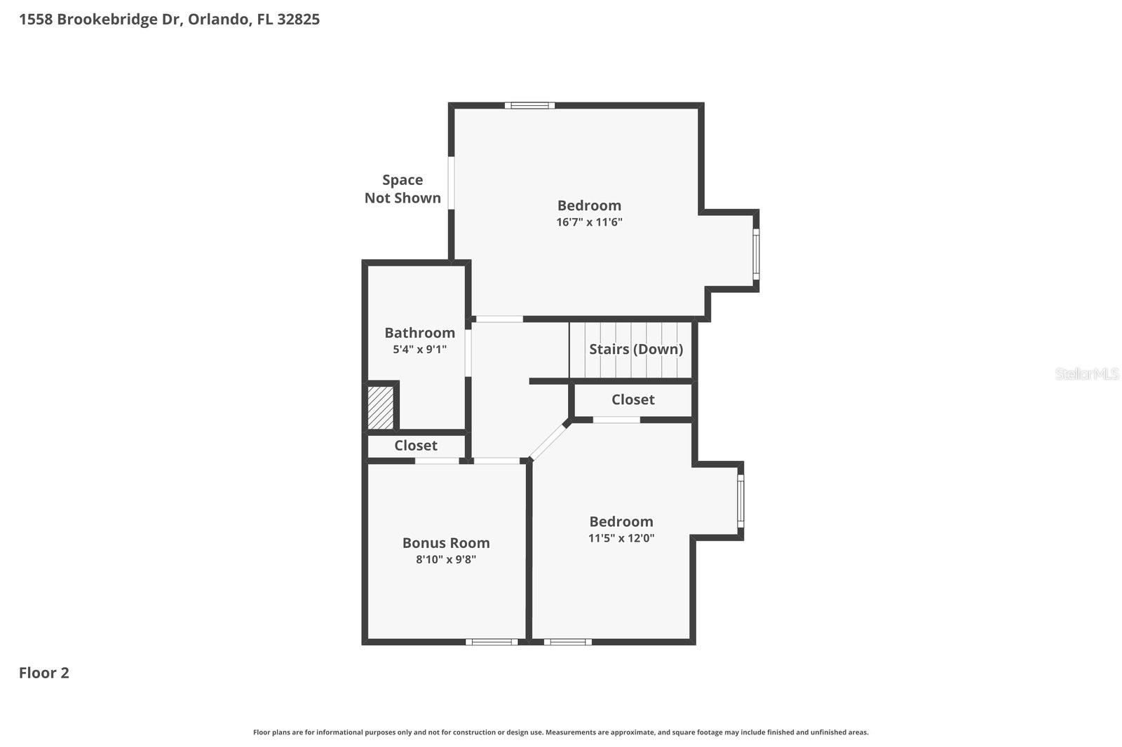 1558 BROOKEBRIDGE DR, ORLANDO, FL, 32825