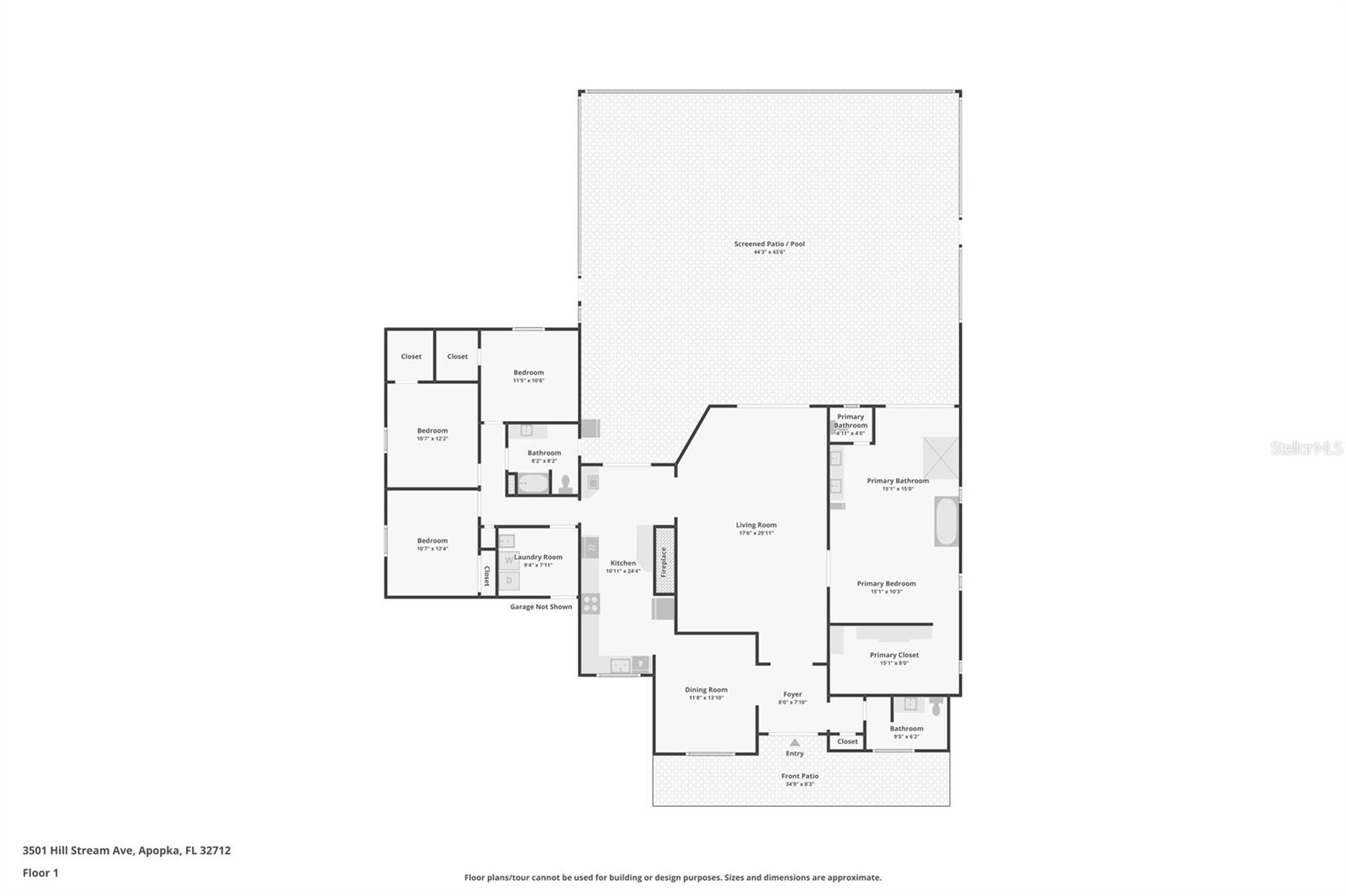 3501 HILL STREAM AVE, APOPKA, FL, 32712