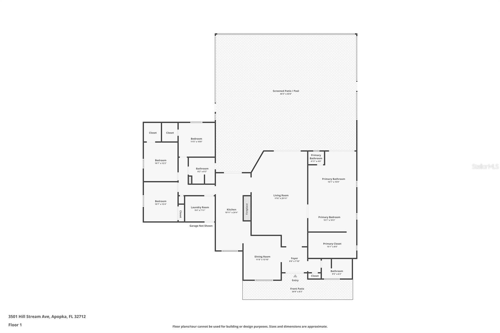 3501 HILL STREAM AVE, APOPKA, FL, 32712