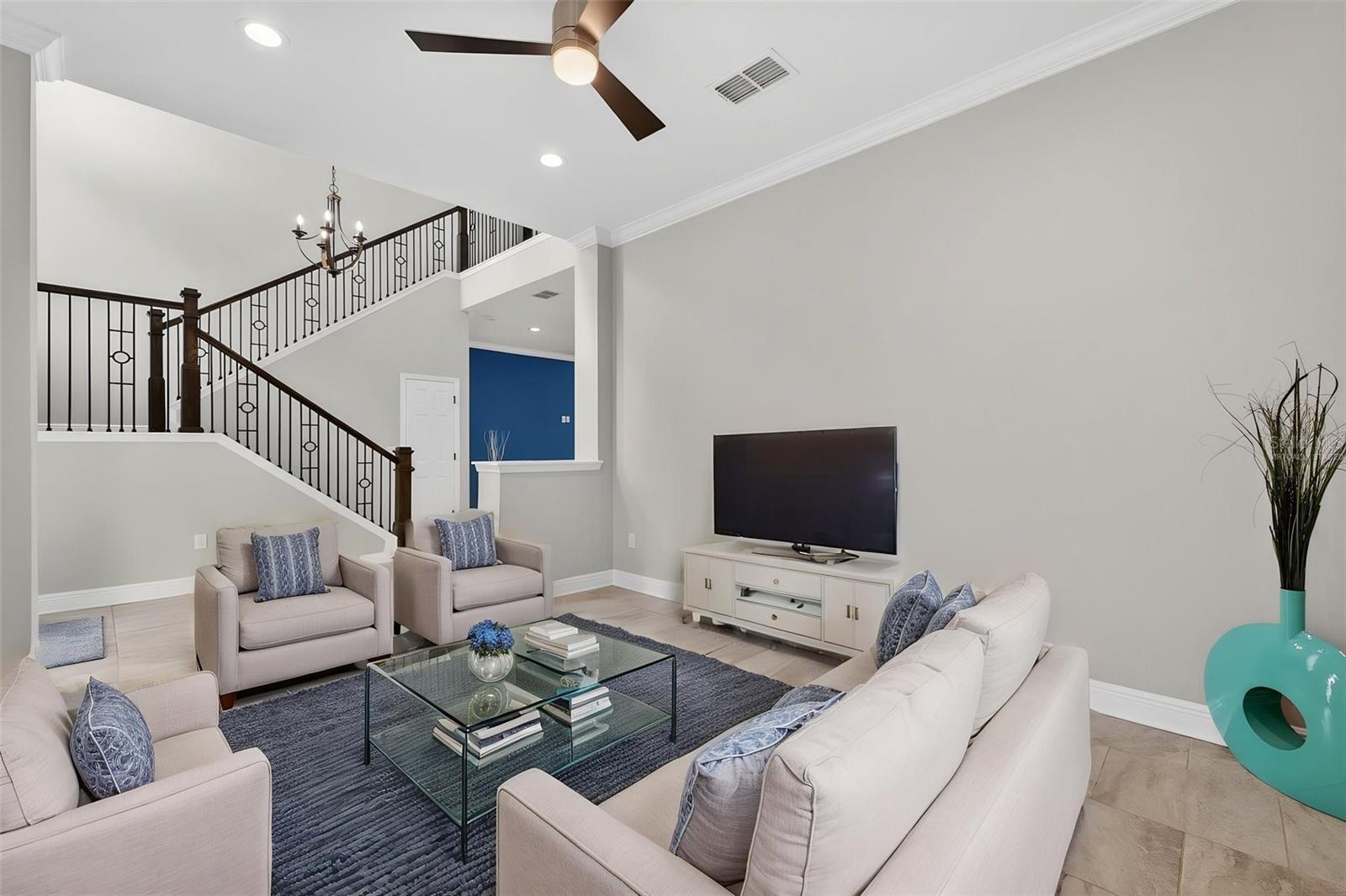 Virtually Staged Flex Room