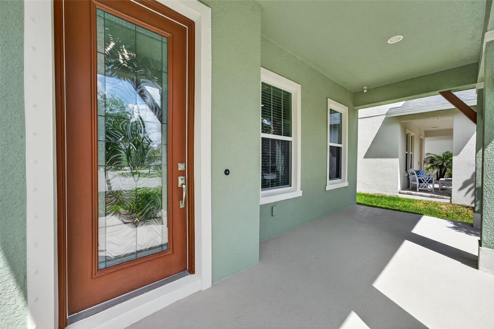 Cosy Covered Front Porch