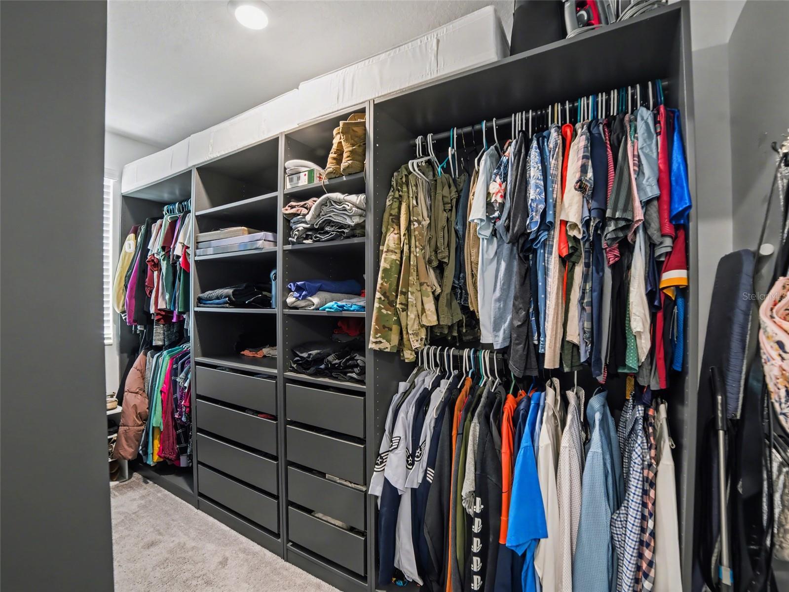 Updated Primary Closet