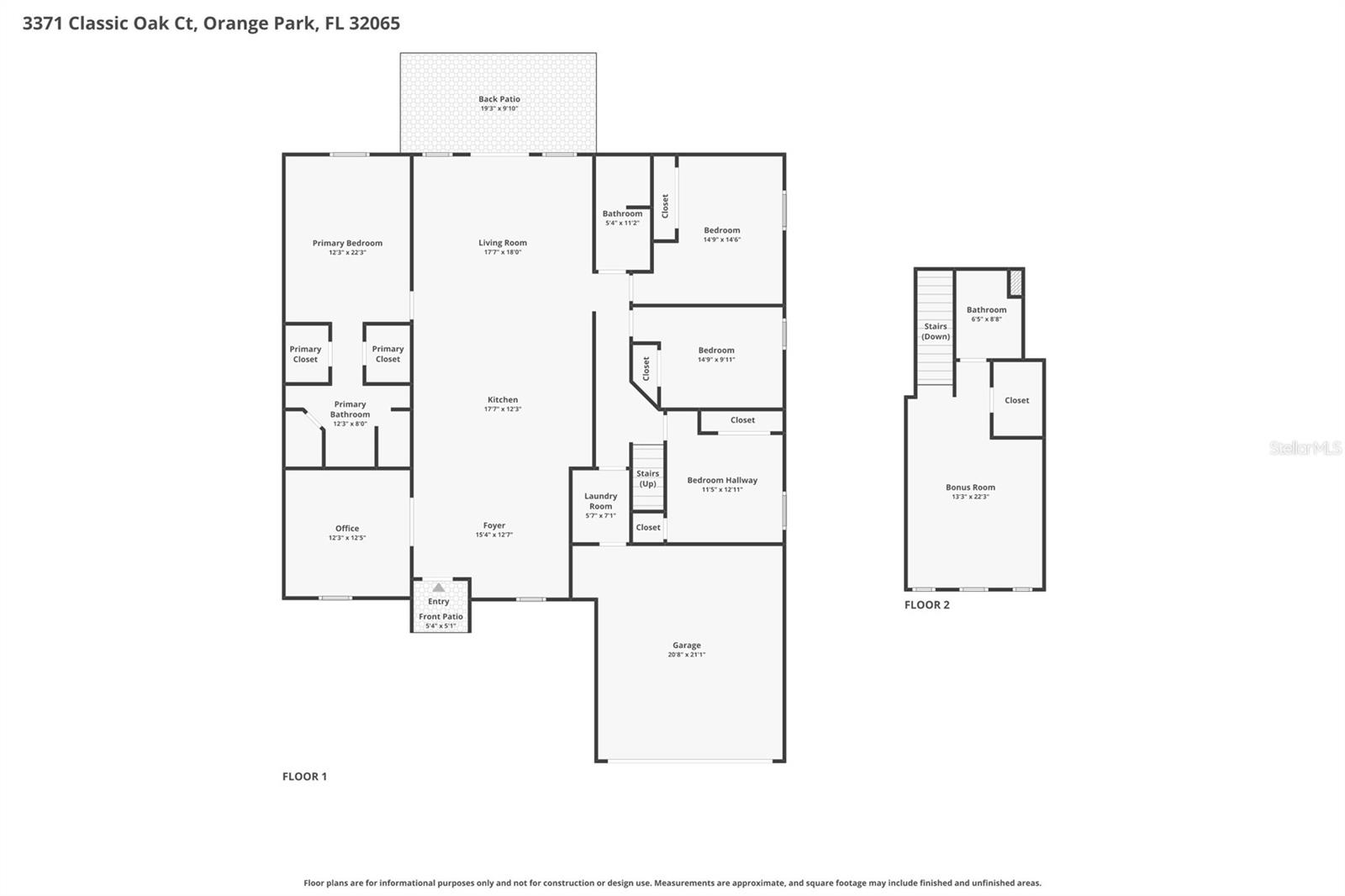 3371 CLASSIC OAK CT, ORANGE PARK, FL, 32065