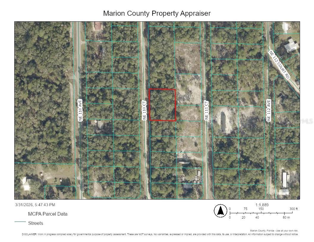 00000 NE 110TH CT, FORT MC COY, FL, 32134