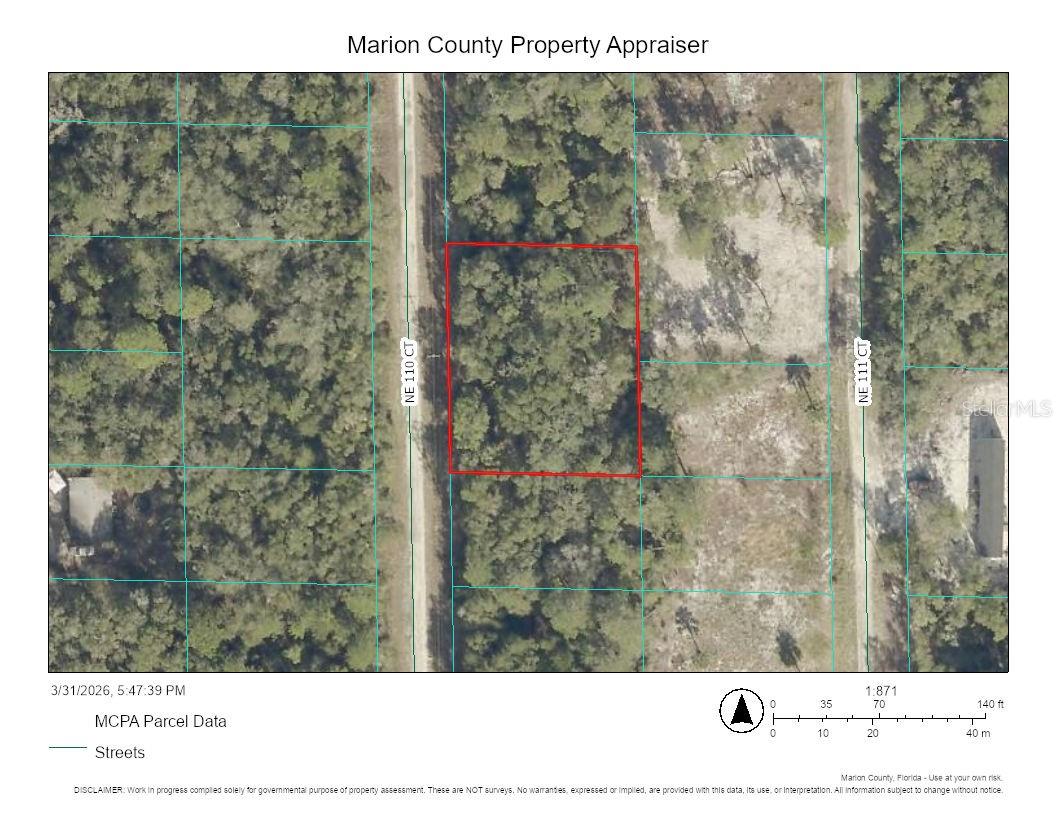 00000 NE 110TH CT, FORT MC COY, FL, 32134