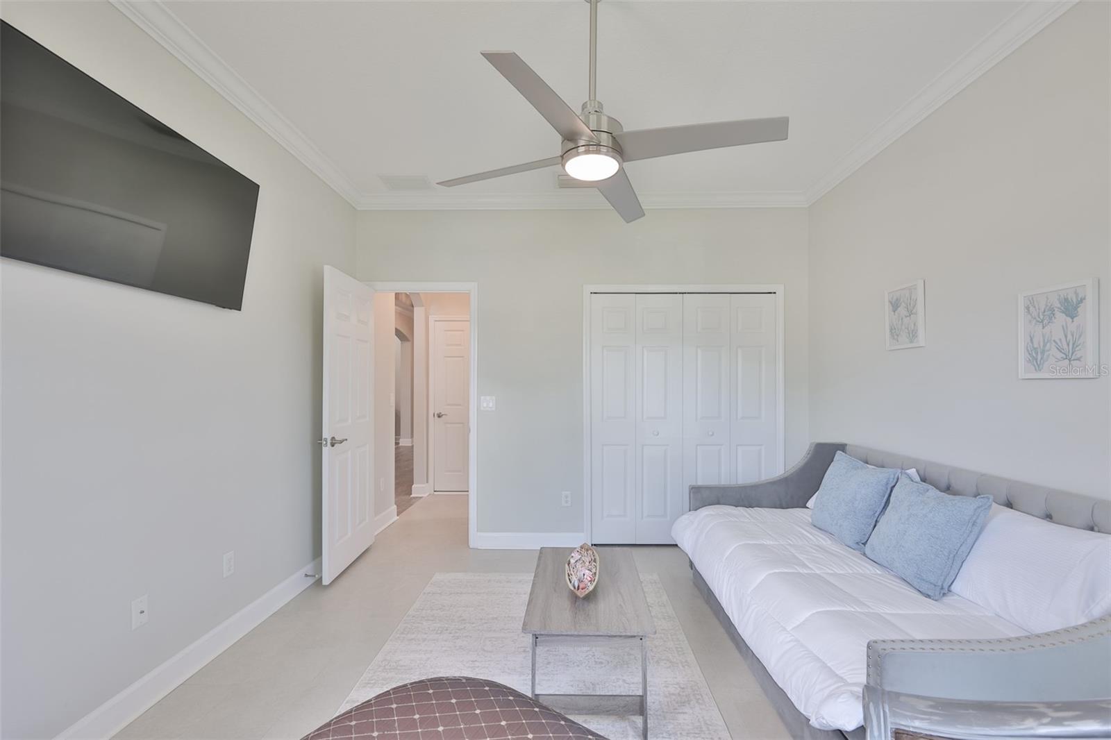 Bedroom #3 is an excellent size with a large closet.