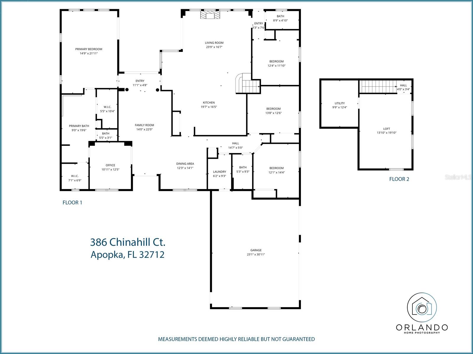 386 CHINAHILL CT, APOPKA, FL, 32712