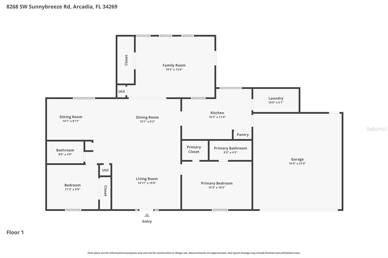 8268 SW SUNNYBREEZE RD, ARCADIA, FL, 34269