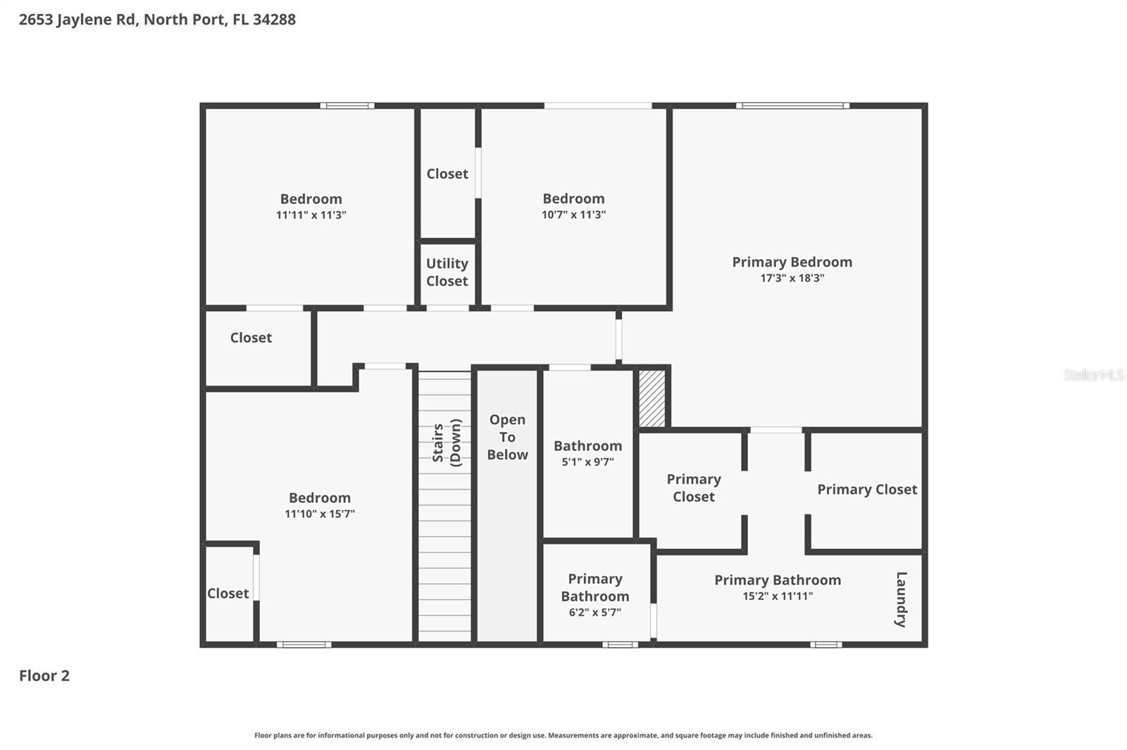2653 JAYLENE RD, NORTH PORT, FL, 34288