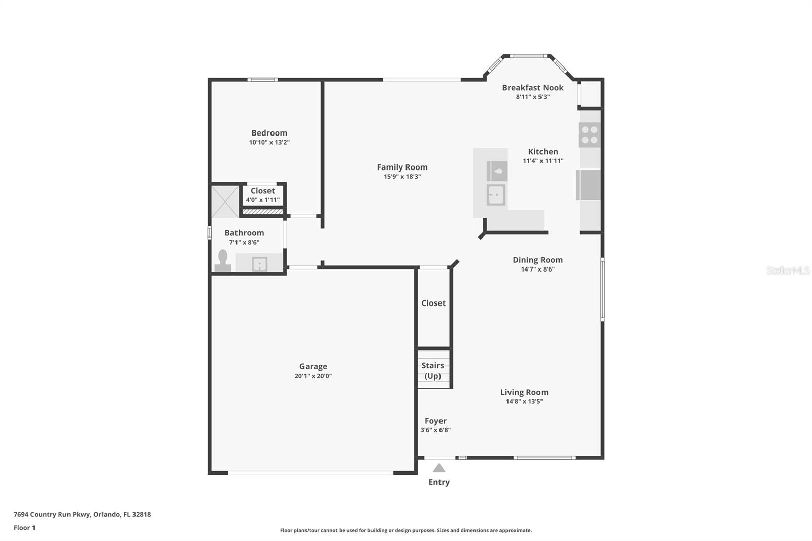 7694 COUNTRY RUN PKWY, ORLANDO, FL, 32818