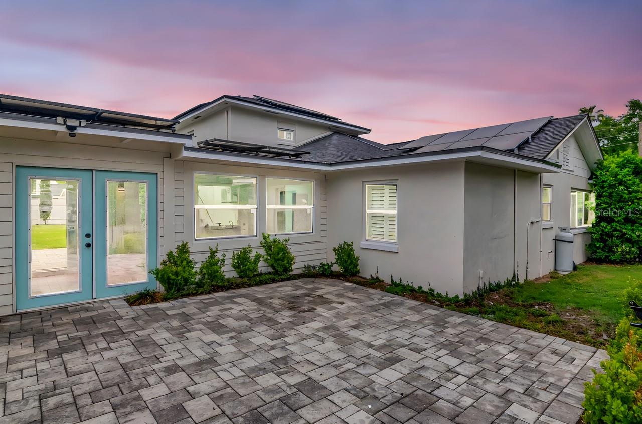 Breezeway Entry to Home
