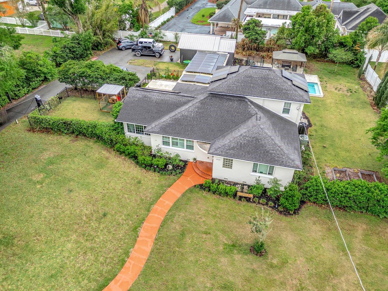 Aerial View of Home - Live in Privacy - Be Close to it ALL!