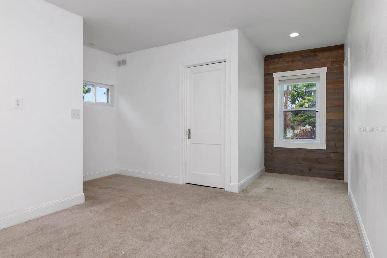 Loft Upstairs with 2 Bedrooms, Full Bathroom, Window, and new carpet installed 04/08/2026.