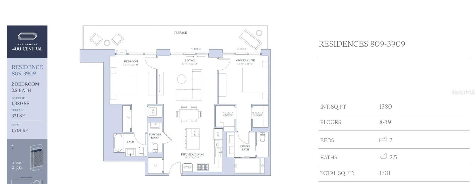 400 CENTRAL AVE #1609, ST PETERSBURG, FL, 33701