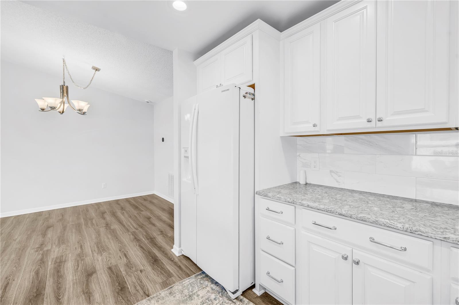 Kitchen Open To Dining Area