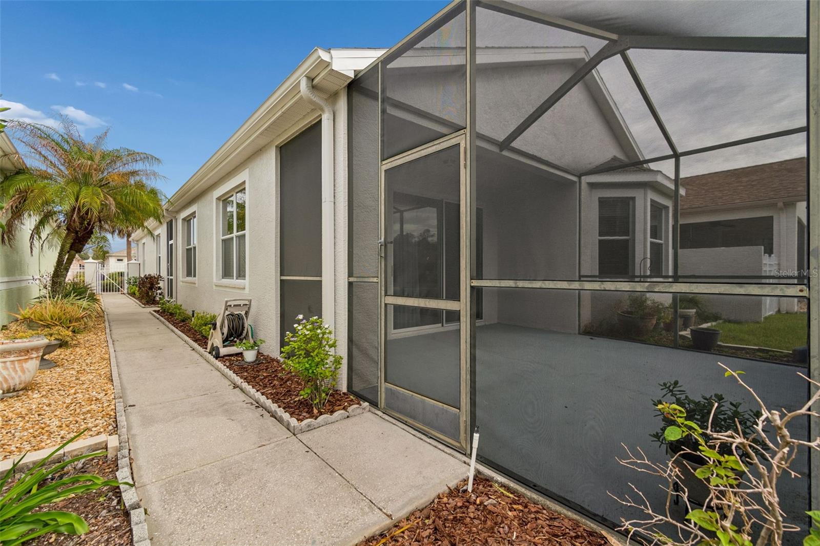 Sidewalk from Lanai to Front of Home