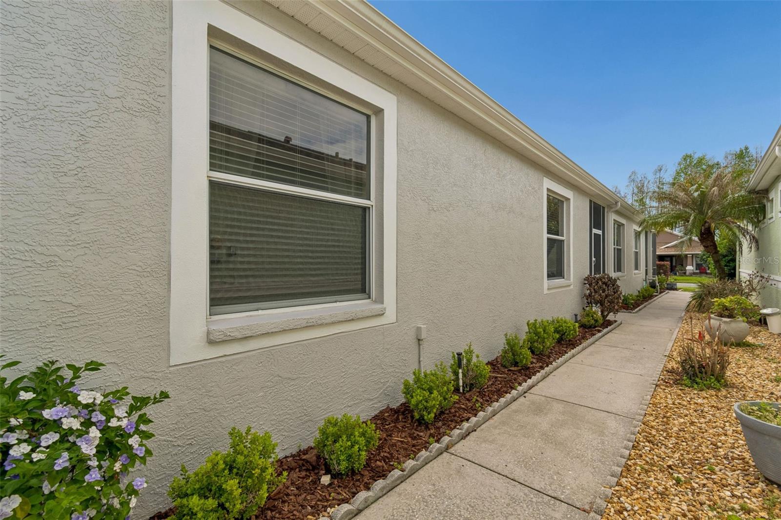 Walkway to Entry of Home
