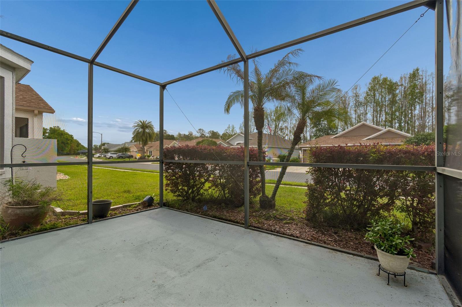Screened, Extended Lanai