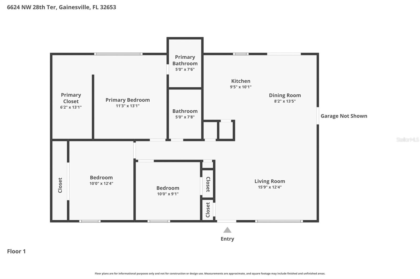 6624 NW 28TH TER, GAINESVILLE, FL, 32653