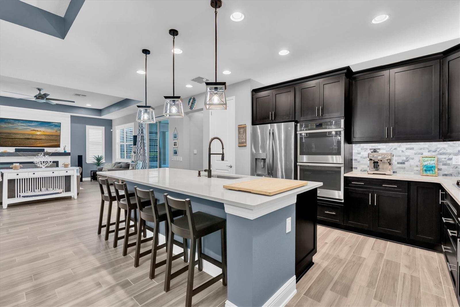 PLENTY OF CABINETS & COUNTER SPACE