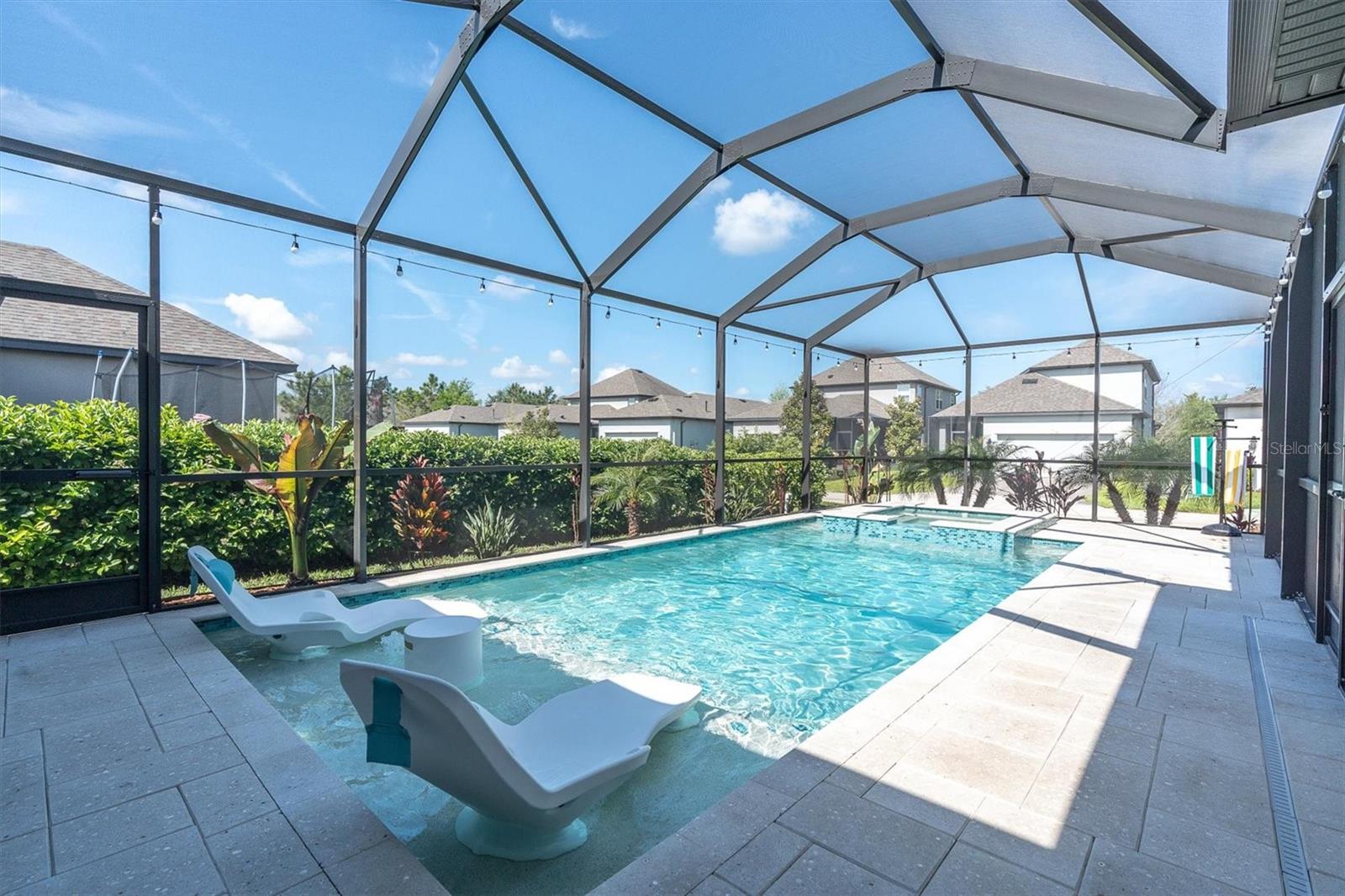 RELAX IN YOUR HEATED POOL & SPA