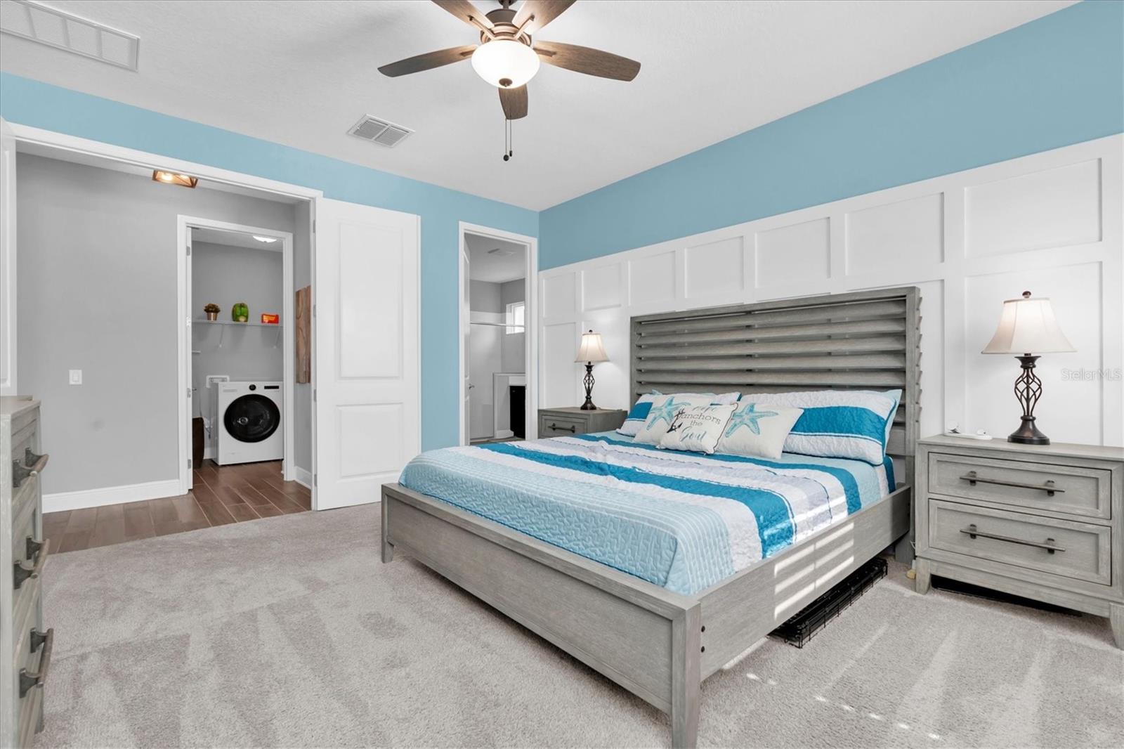 PRIMARY BR ON 1ST FLOOR