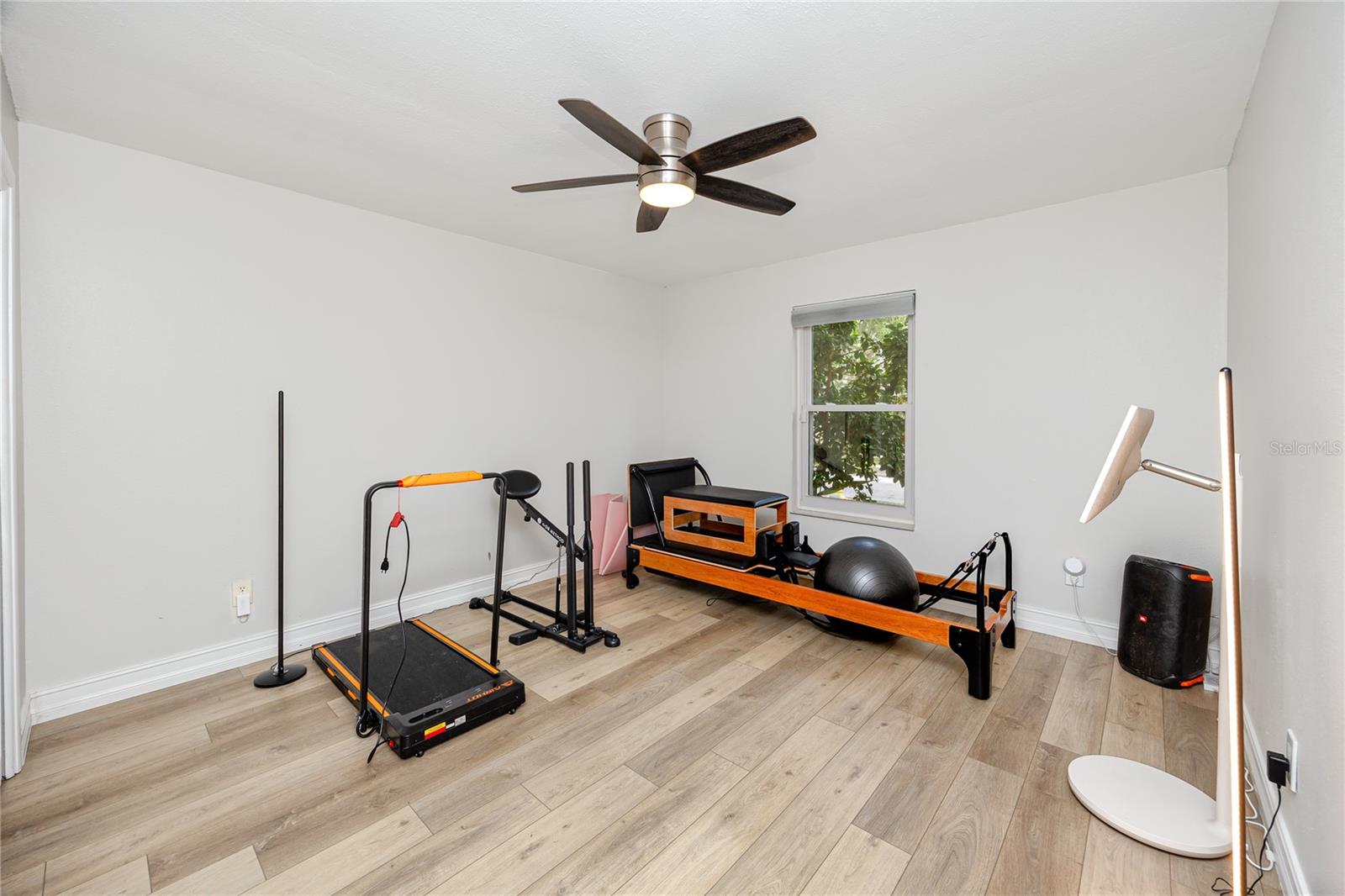 Guest room #3 currently set up as a gym