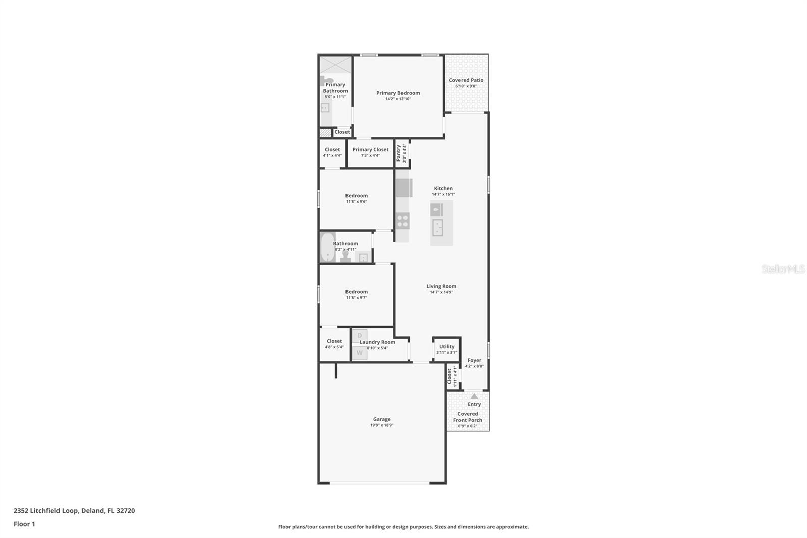 2352 LITCHFIELD LOOP, DELAND, FL, 32720