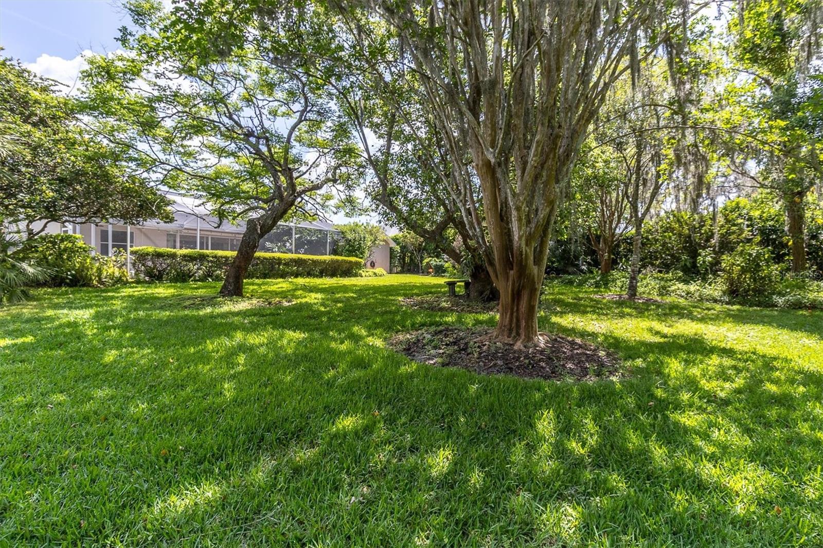 Beautifully landscaped lot