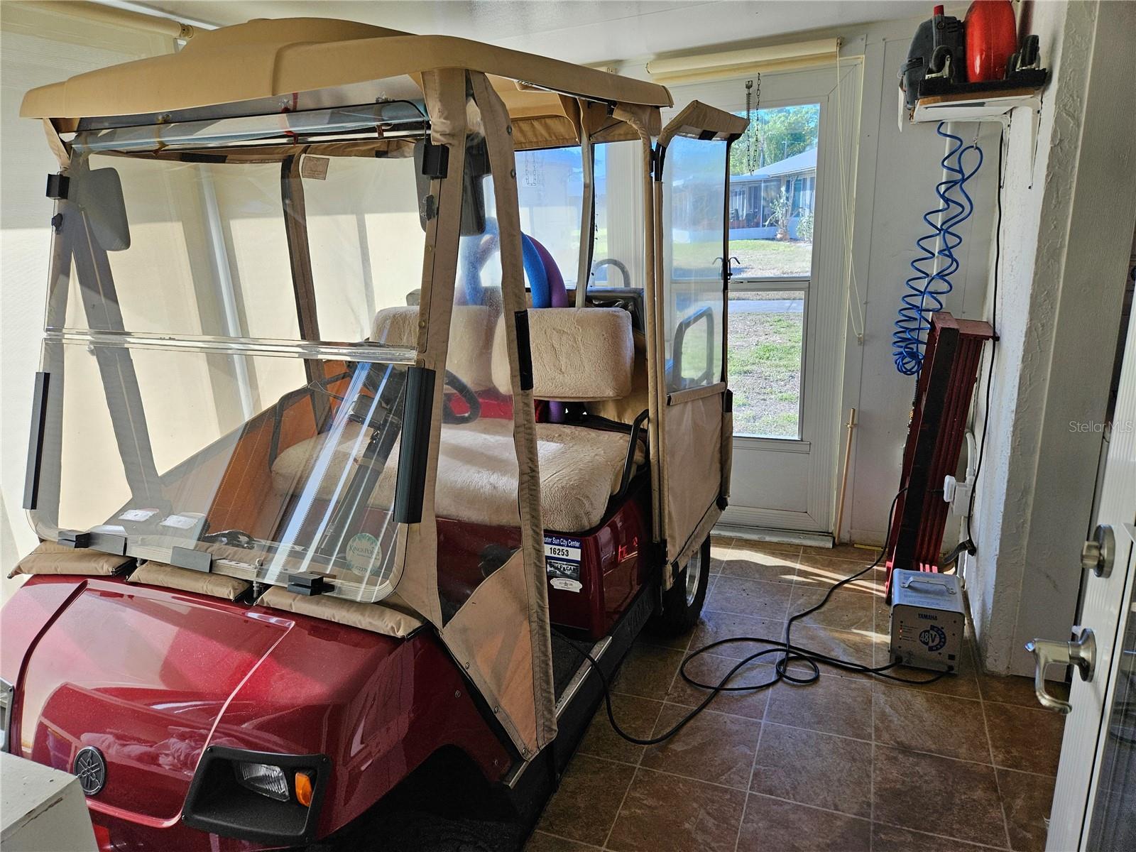 Golf Cart & Charger sold separately